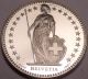 Large Rare Proof Switzerland Proof 1988 - B 2 Francs Only 9,  000 Minted Fr/shi Europe photo 1