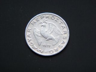 Hungary 10 Filler,  1979 Coin.  Dove Bird Coin photo
