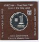 Israel 1987 Holy Land Sites Jericho Proof Coin 14.  4g Silver Case Middle East photo 1