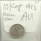 1915 Russia 10 Kopeks Coin Au Silver See Pictures Russia photo 1