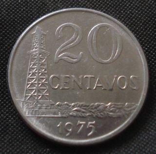 Brazil 1975 20 Centavos Uncirculated photo