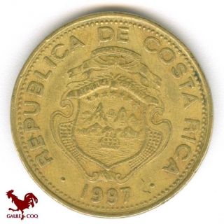Costa Rica - Republica De Costa Rica 1997 Costa Rican Coin 50 Colones photo