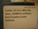 Turkey 10 Lira,  1960, Europe photo 2