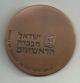 Israel 1963 First Settlers Year State Medal 59mm 120gr.  Bronze 2 Middle East photo 1
