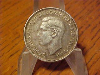 Collectable 1942 Australian Florin Silver Coin photo