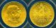1915 Austria Gold Coin 100 Cor Anacs Cert Ms 62 Pristinely Magnificent Coins: World photo 2