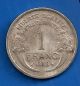 France 1 Franc 1959 Auminium Coin Worldwide Francs Paypal Skrill Europe photo 2
