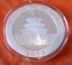 1oz Silver Panda Coin 2013 Chinese Uncirculated In Plastic Capsule China photo 5