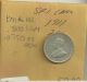 1911 Ceylon (sri Lanka) 25 Cent Coin Km105.  800 Silver.  0750 Oz.  Asw Vf Asia photo 1