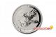 Australia Wedge Tailed Eagle Silver Coin Pcgs Gem Bu 1st Mercanti Label Ever Australia photo 2
