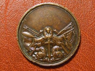 Antique Navel Event Medal To Identify photo