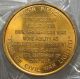 Franklin Pierce 14th President Of The U.  S.  A.  Brass Collectors Token. . .  9535 Exonumia photo 1