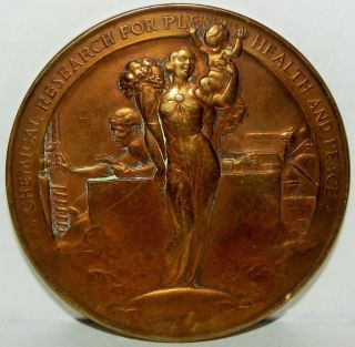 1815 - 1940 Arnold,  Hoffman & Co.  Anniversary Bronze Medallion,  Art Nouveau photo