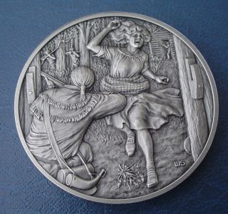 Dar Medal - Elizabeth Zane American Revolutionary War photo