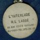 20th Century French Advertising Medal To Promote 