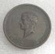 Napoleon Bonaparte Bronze Medal Consul Peace With Uk 1801 Exonumia photo 5