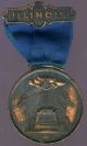 Illinois 1889 Grand Lodge Medal With Ribbon & Jonas 1840 1st Jew - Abe Lincoln Exonumia photo 1