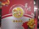 China 2013 5gram Colored Gold Medal - The Goddess Chang ' S Fly To The Moon Exonumia photo 1