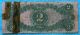 1917 $2 Red Seal Large Size Note Bill Speelman/white Large Size Notes photo 1