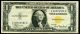 Gorgeous 1935a $1 Bright Yellow Seal Lightly Circulated I 36523581 C Small Size Notes photo 2