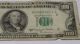One Hundred Dollar Bill Federal Reserve Note Old Paper Money Currency Small Size Notes photo 2