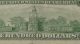 One Hundred Dollar Bill Federal Reserve Note Old Paper Money Currency Small Size Notes photo 6
