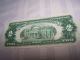1953 B $2.  00 United States Note Red Seal Two Dollar Bill Legal Tender Note Small Size Notes photo 1