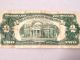 U S 2 Dollar Bill 1953 Red Seal Currency Paper Money Old Legal Tender Note Small Size Notes photo 2