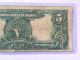 1899 $5 Indian Chief Silver Certificate Large Note Fr 274 Vernon - Mcclung Large Size Notes photo 4