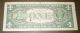 1957 Usa Silver Certificate Series B One Dollar Collectable Note Small Size Notes photo 2