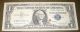 1957 Usa Silver Certificate Series B One Dollar Collectable Note Small Size Notes photo 3