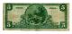 1902 $5 National Bank Note The Bath National Bank Me 494 Fn Paper Money: US photo 1