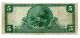 1902 $5 National Bank Note Clinton National Bank Clinton Ct 1314 Vf - Ef Paper Money: US photo 1