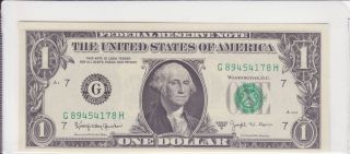 1963 - B $1 Barr Frn Uncirculated photo