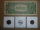1957 Silver Certificate,  1966,  1935 Jefferson & Buffalo Nickel,  1947 Lincoln L 8 Small Size Notes photo 1