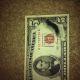 $5 Red Seal United States Note With Rare Inking Smear Error On Right Front Face Small Size Notes photo 4