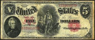 1907 Fr.  83 $5 