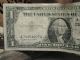1957 - A 1dollar Silver Cirt.  Us.  Blue Sealvf.  Cresp Note Paper Money: US photo 1
