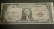 1 - 1935 - A - Hawaii Brown Seal Silver Cert.  $1doller Bill Us. Small Size Notes photo 2
