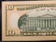 2006 $10 Ten Dollar Federal Reserve Paper Note Certified Pcgs Gem 65 Ppq Small Size Notes photo 6
