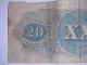 Confederate States Of America - Twenty Dollar Bill - 2nd.  Series - 1863 Paper Money: US photo 4