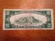 1934 A $10 Us Bill Emergency Note Gold Seal North Africa Look Small Size Notes photo 1