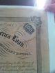 1863 Confederate $100 War Bond Paper Money: US photo 2