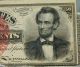 50 Cent 1863 Fourth Issue Lincoln Fractional Photos Uncirculated Paper Money: US photo 2