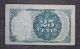Us 25c Fractional Currency Note 5th Issue Fr1309 Paper Money: US photo 1