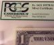1957 - B Silver Certificate Fr - 1621 Pcgs Graded Gem 68 Ppq L@@k Small Size Notes photo 1