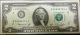 Crisp Old Two Dollar Bill 1976 B York Circulated B58888751a Repeater Error Paper Money: US photo 2