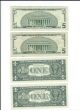 Fifty Dollar Federal Reserve Star Note & 2 - Ones 2 - Fives,  & 2 Tens $82 Face Value Small Size Notes photo 3