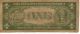 1935 - A $1 Hawaii Overprint,  Silver Certificate,  Low To Medium Grade Note (p - 7) Small Size Notes photo 1