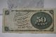 50 Cents Fractional Currency,  4th Issue Paper Money: US photo 3